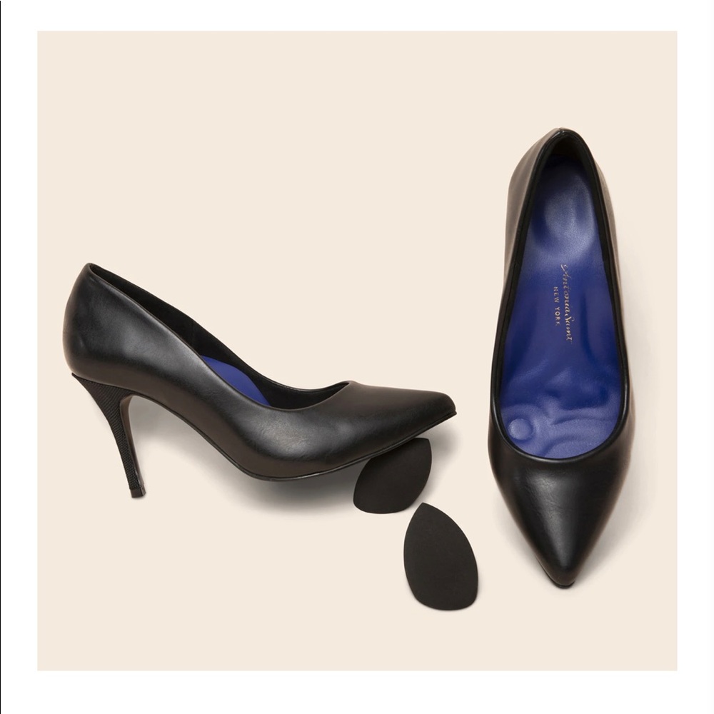 Antonia Saint NY Victoria Heels Pumps Black